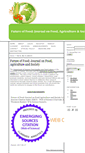 Mobile Screenshot of futureoffoodjournal.org