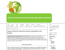 Tablet Screenshot of futureoffoodjournal.org